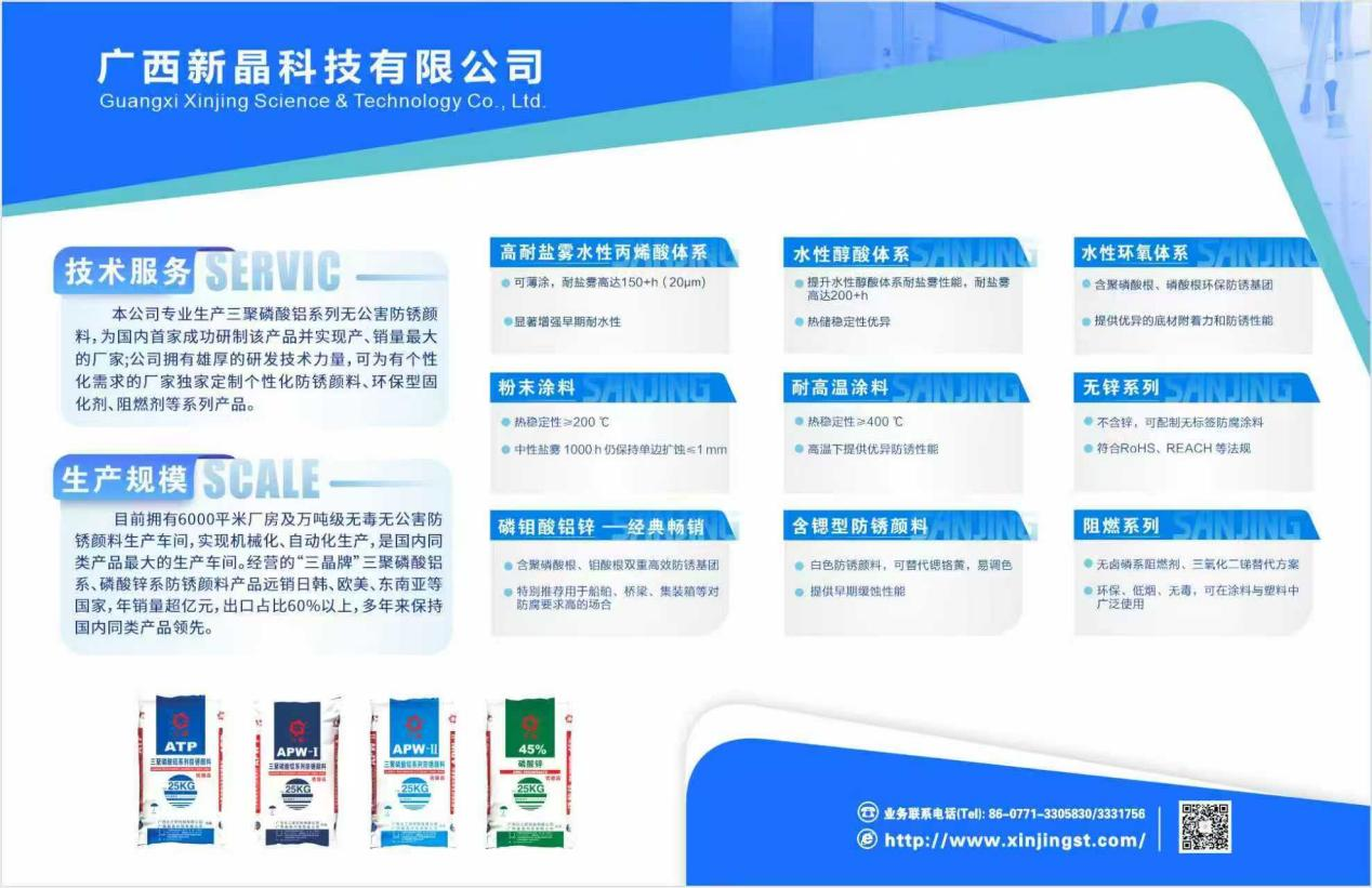 新晶公司以“專精特新”實力亮相中國國際涂料展